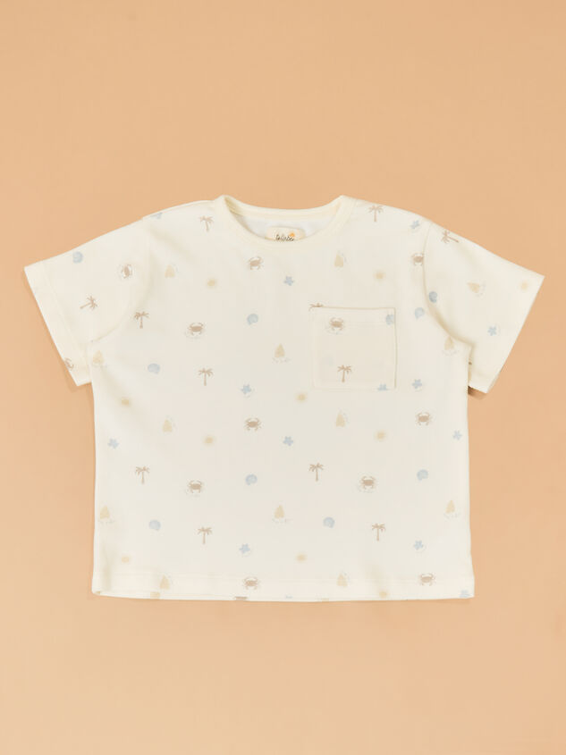 Shoreline Beach Icons Top and Short Set Detail 3 - ALTAR'D STATE KIDS