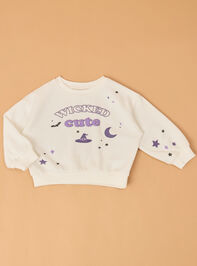 Wicked Cute Graphic Baby Sweatshirt - AS Kids