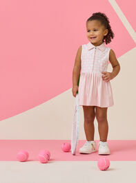 Lena Gingham Polo Dress - ALTAR'D STATE KIDS