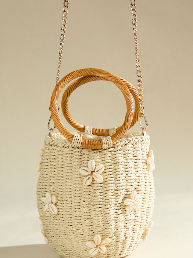 Hampton Woven Shell Bucket Tote - ALTAR'D STATE KIDS