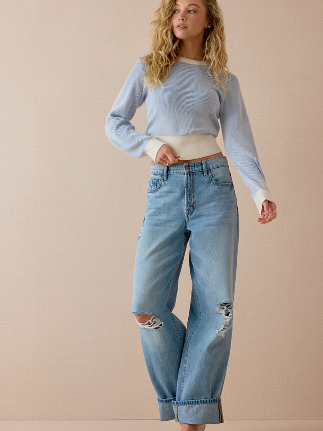 Gemma Striped Sweater Detail 3 - AS Kids