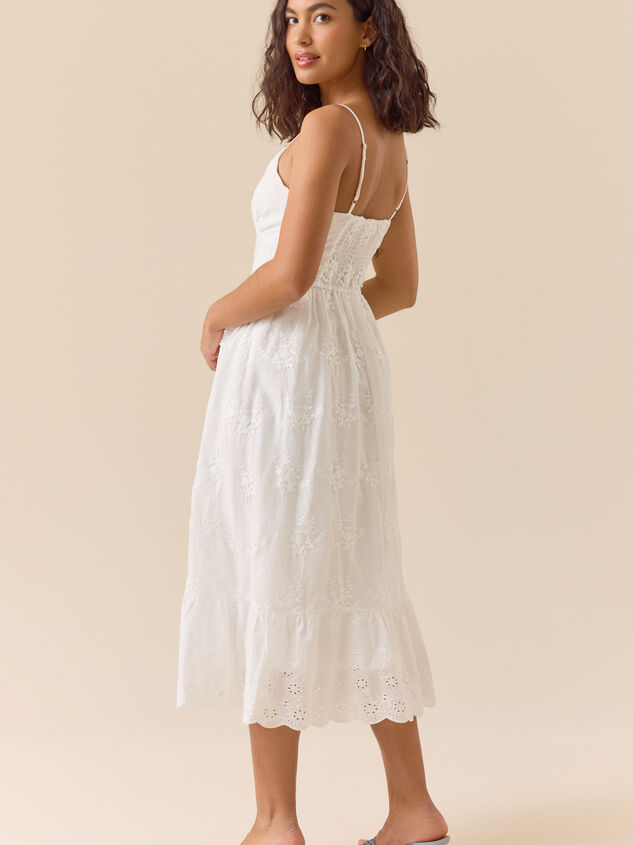 Calianna Embroidered Midi Dress Detail 4 - ALTAR'D STATE KIDS