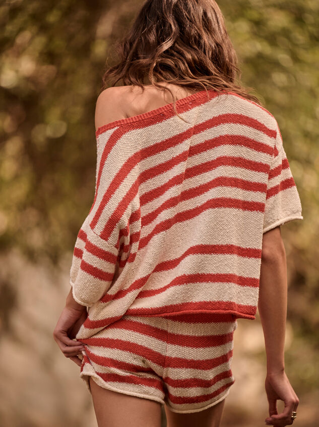 Lax Striped Sweater Top Detail 4 - ALTAR'D STATE KIDS