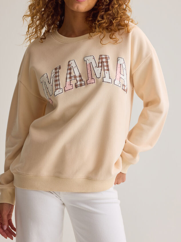 Maris Multi-Patch Mama Sweatshirt Detail 3 - AS Kids