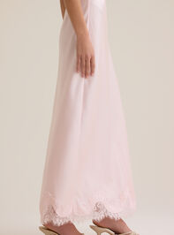 Lilou Lace Satin Midi Skirt Detail 5 - ALTAR'D STATE KIDS