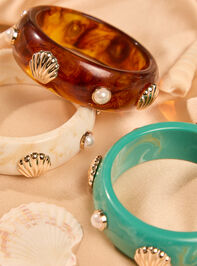 Brynn Shell Bangle Detail 3 - ALTAR'D STATE KIDS