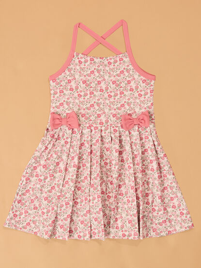 Sara Floral Athletic Dress - AS Kids