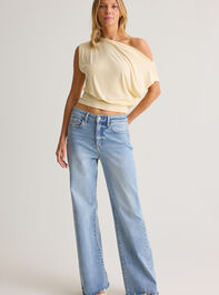Senna Asymmetrical Neck Top Detail 2 - AS Kids
