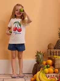 Cherry Good Friends Tee - AS Kids