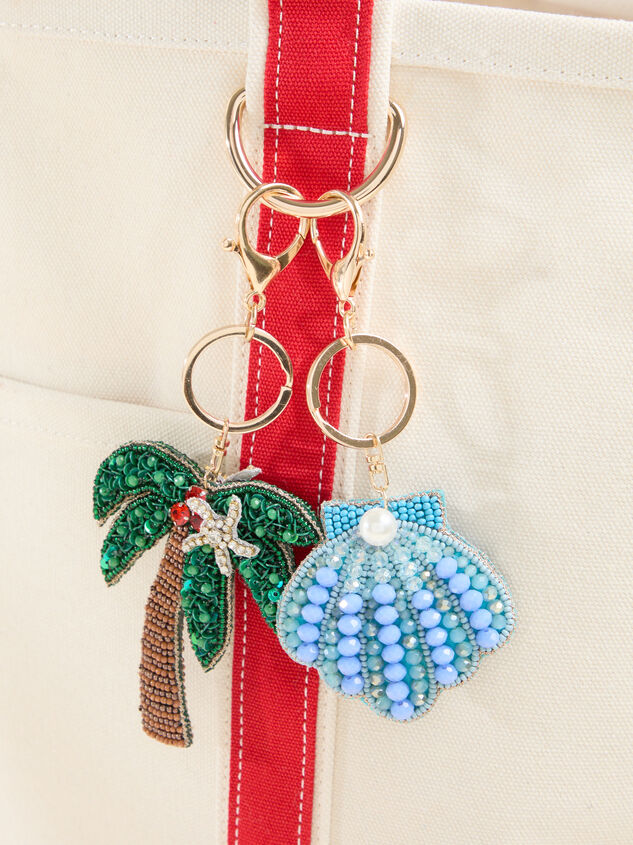 Beaded Shell Bag Charm Detail 4 - AS Kids