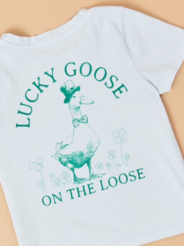 Lucky Goose Graphic Tee Detail 4 - ALTAR'D STATE KIDS