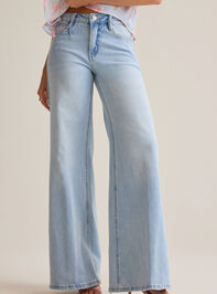 Delaney Wide Leg Jean Detail 3 - AS Kids