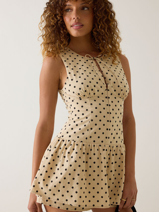 Rosalie Polka Dot Romper Detail 2 - AS Kids