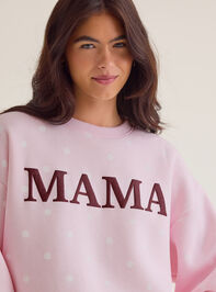 Penelope Polka Dot Mama Sweatshirt - AS Kids