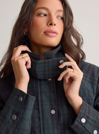 Elizabeth Plaid Barn Jacket Detail 3 - AS Kids
