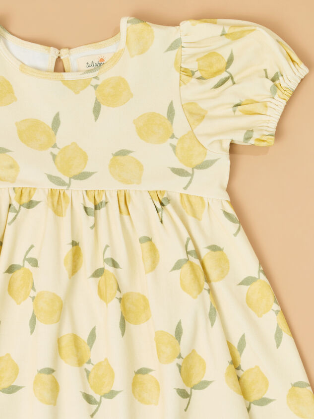 Lucia Lemons Puff Sleeve Dress Detail 2 - ALTAR'D STATE KIDS