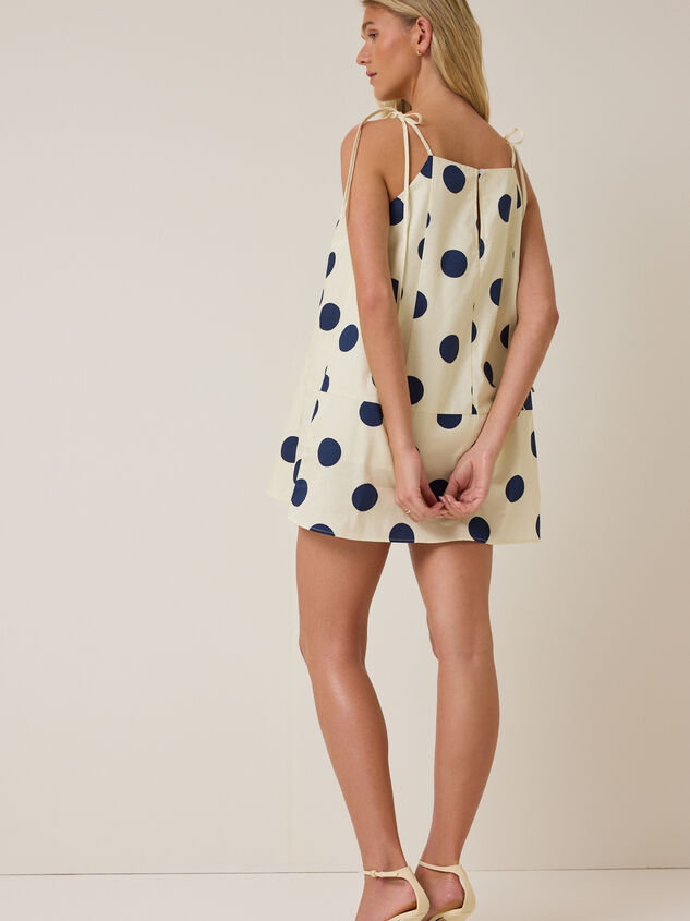 Bayley Polka Dot Mini Dress Detail 5 - AS Kids