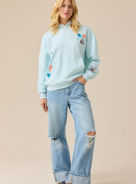 Sunny Days Ahead Hoodie Detail 3 - ALTAR'D STATE KIDS