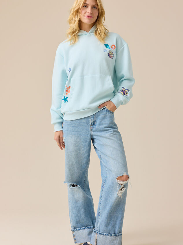 Sunny Days Ahead Hoodie Detail 3 - ALTAR'D STATE KIDS