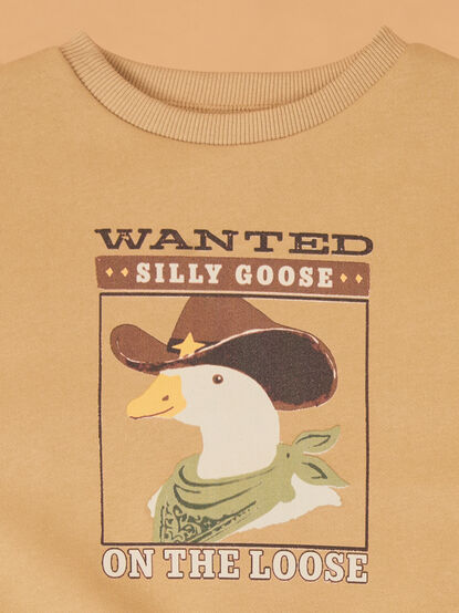 Wanted: Silly Goose Baby Sweatshirt - AS Kids