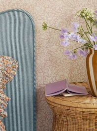 Gemma Stripe Upholstered Headboard Detail 6 - ALTAR'D STATE KIDS