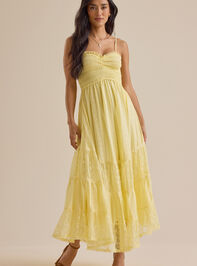 Tami Lace Tiered Maxi Dress Detail 2 - ALTAR'D STATE KIDS