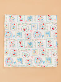 Finley Floral Patchwork Swaddle Detail 2 - ALTAR'D STATE KIDS