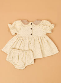 Charlotte Peter Pan Baby Dress Detail 4 - AS Kids