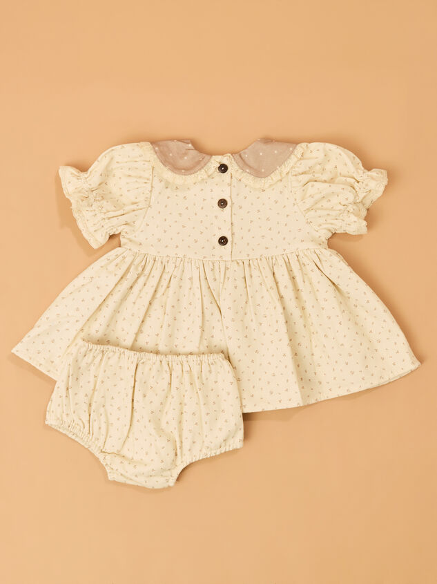 Charlotte Peter Pan Baby Dress Detail 4 - AS Kids