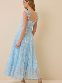Kallie Lace Tiered Maxi Dress Detail 5 - ALTAR'D STATE KIDS