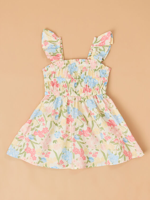 Evie Floral Baby Dress Detail 3 - ALTAR'D STATE KIDS