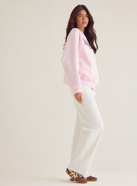 Penelope Polka Dot Mama Sweatshirt Detail 4 - AS Kids