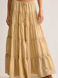Liv Tiered Maxi Skirt Detail 3 - AS Kids