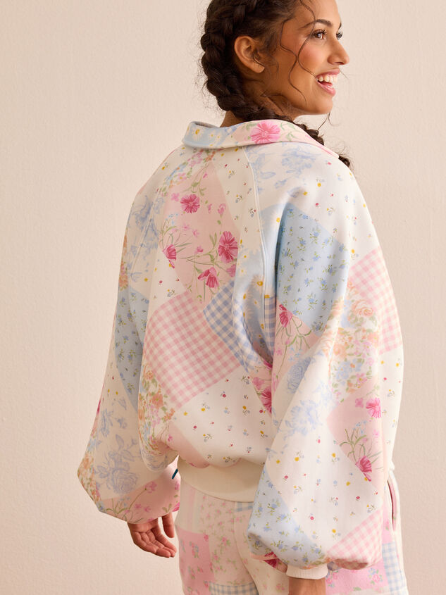 Garden Stroll Balloon Sleeve Pullover Detail 4 - ALTAR'D STATE KIDS