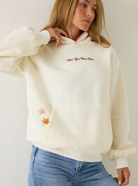 Wish You Were Here Hoodie Detail 2 - AS Kids