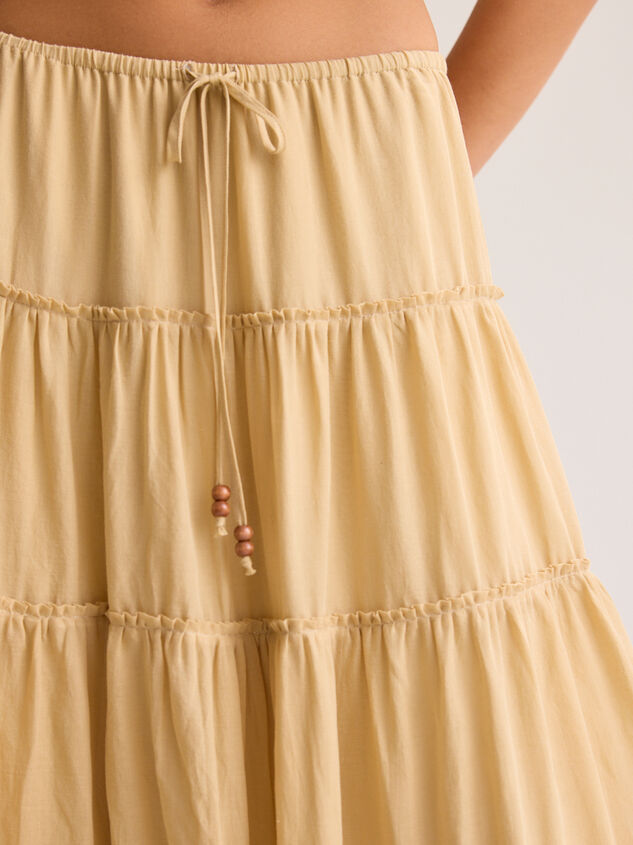 Liv Tiered Maxi Skirt Detail 2 - AS Kids
