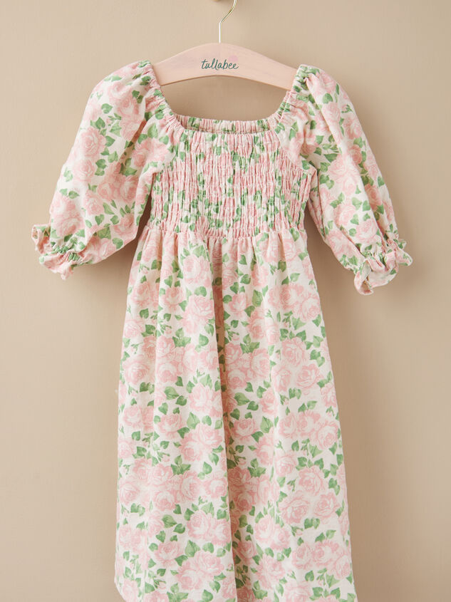 Laynie Floral Mini Dress Detail 2 - ALTAR'D STATE KIDS