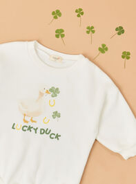 Lucky Duck Bubble Detail 2 - ALTAR'D STATE KIDS