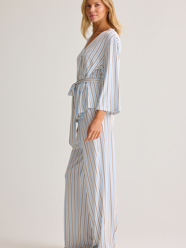 Rosalie Striped Kimono Top Detail 4 - AS Kids