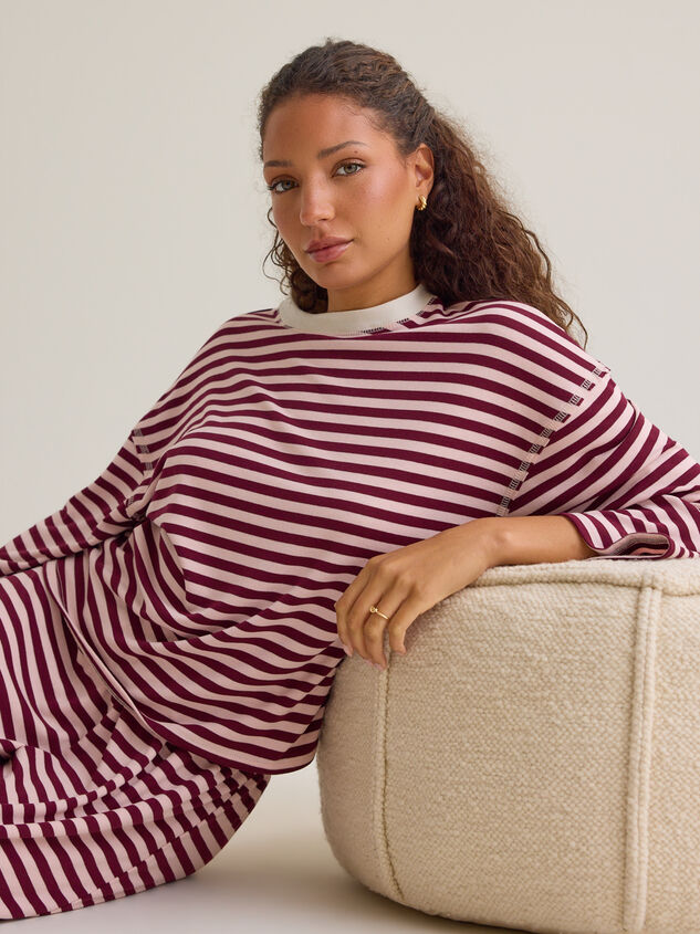 Cate Striped Crewneck Top - AS Kids