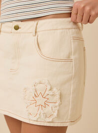 Zoie Denim Mini Skort Detail 3 - ALTAR'D STATE KIDS