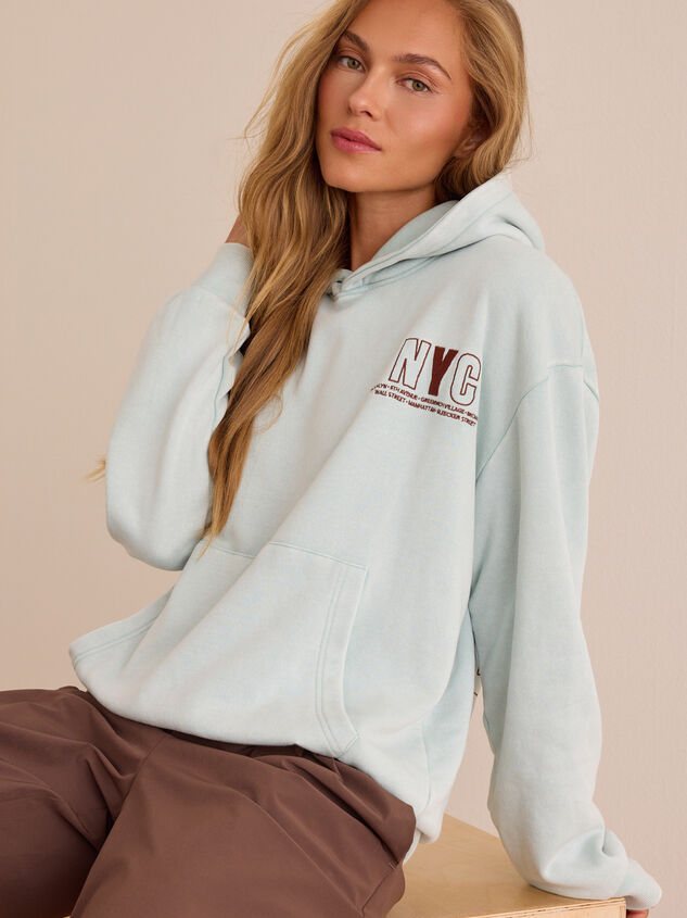 NYC Destination Archive Hoodie Detail 6 - AS Kids