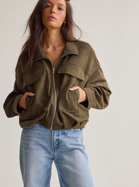 Millie Suede Jacket Detail 4 - AS Kids