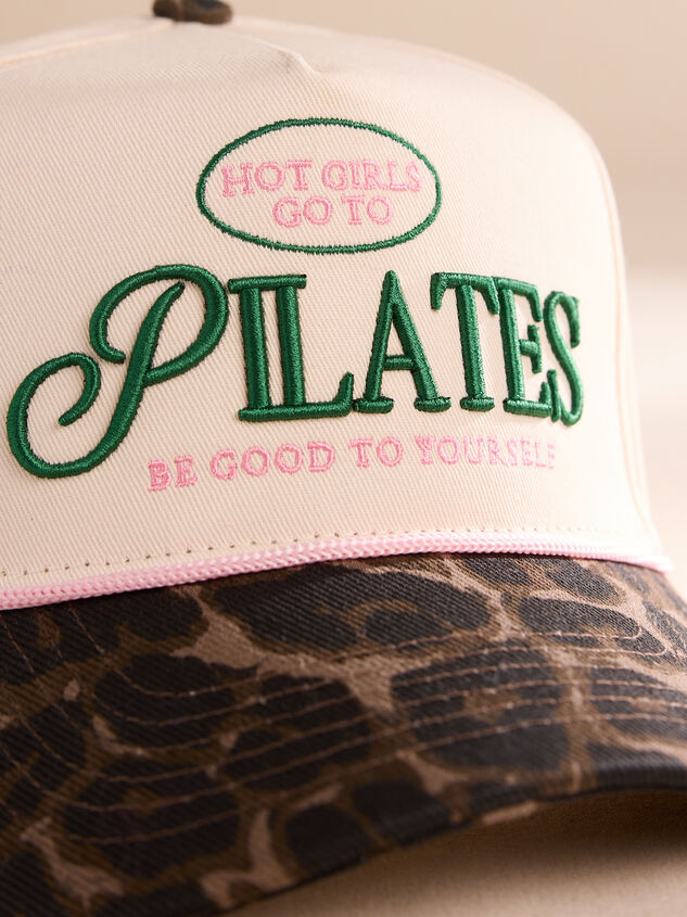 Leopard Pilates Trucker Hat Detail 2 - ALTAR'D STATE KIDS