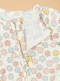 Sara Floral Ruffle Footie Detail 3 - ALTAR'D STATE KIDS