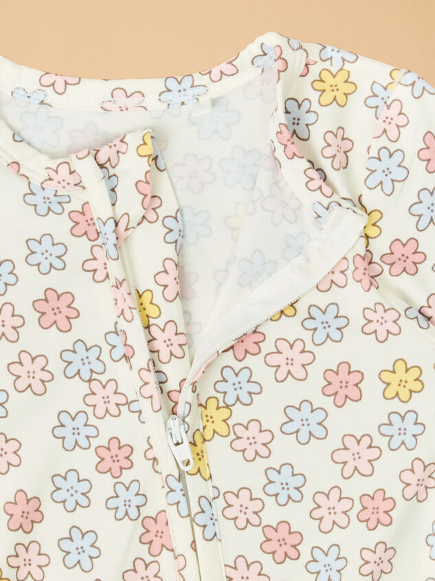 Sara Floral Ruffle Footie Detail 3 - ALTAR'D STATE KIDS