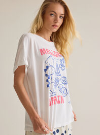 Mallorca Spain Oversized Tee Detail 4 - AS Kids