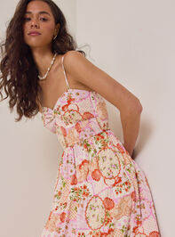 Presley Floral Maxi Dress Detail 4 - ALTAR'D STATE KIDS