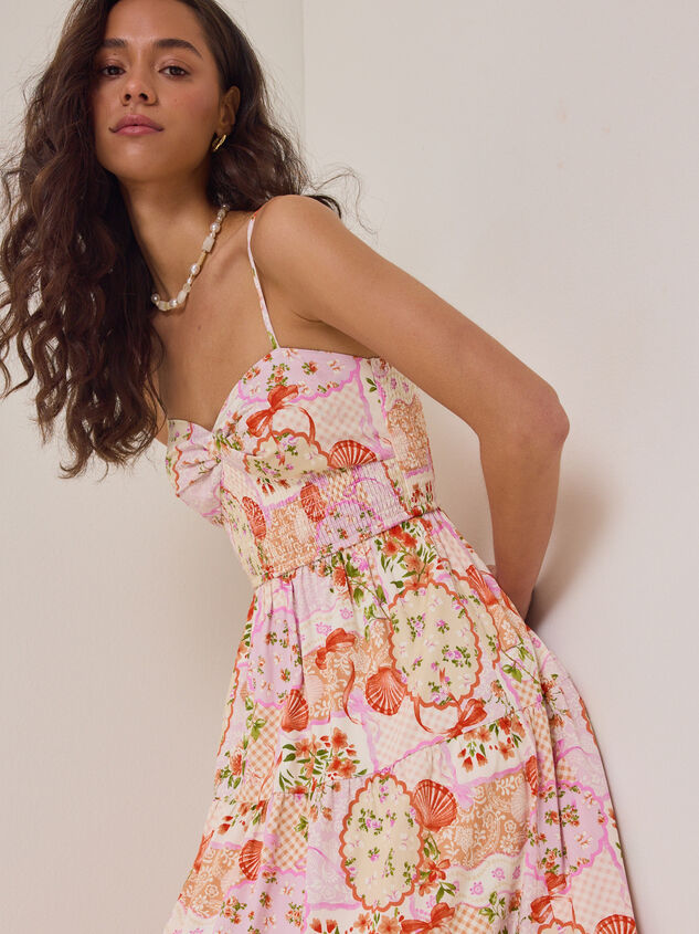 Presley Floral Maxi Dress Detail 4 - ALTAR'D STATE KIDS