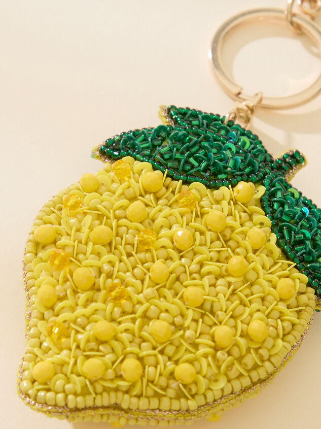 Beaded Lemon Bag Charm Detail 3 - ALTAR'D STATE KIDS